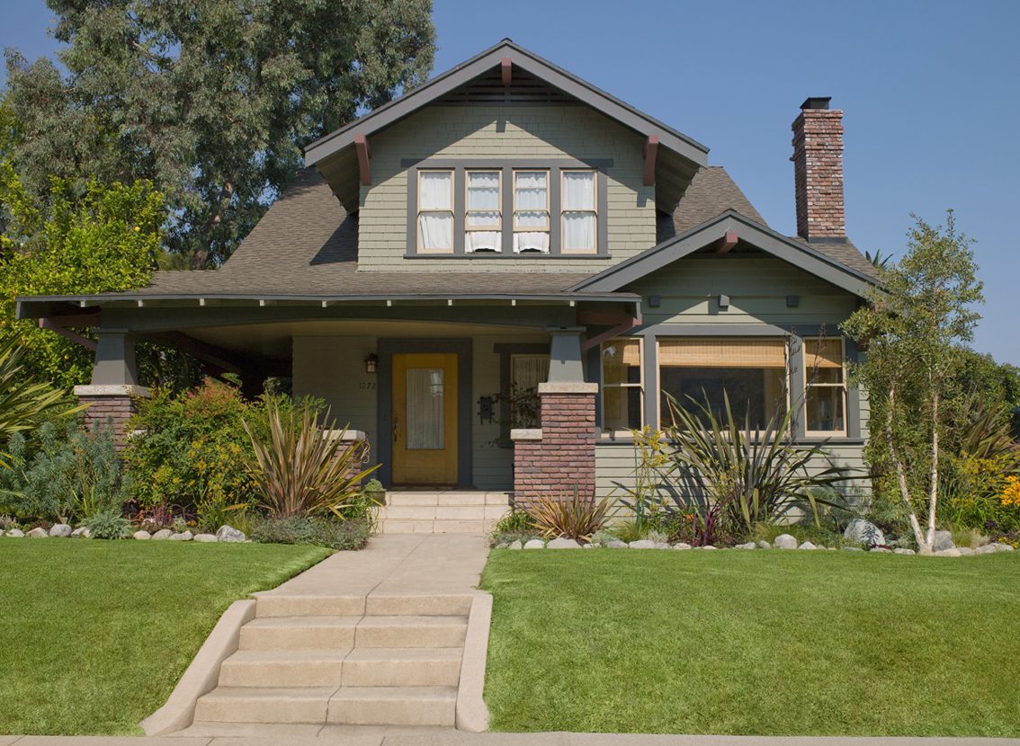 Classic craftsman bungalow — the kind of older Nashville home Sullivan & Sons has plumbed for generations